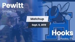Matchup: Pewitt vs. Hooks  2019