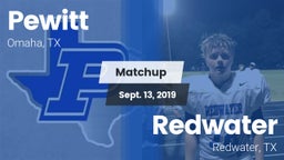 Matchup: Pewitt vs. Redwater  2019