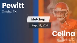 Matchup: Pewitt vs. Celina  2020