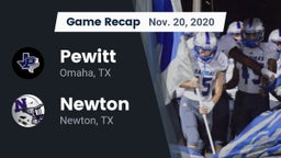 Recap: Pewitt  vs. Newton  2020