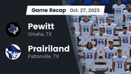 Recap: Pewitt  vs. Prairiland  2023