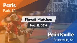 Matchup: Paris vs. Paintsville  2016