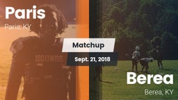 Matchup: Paris vs. Berea  2018