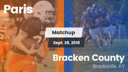 Matchup: Paris vs. Bracken County 2018