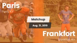 Matchup: Paris vs. Frankfort  2019