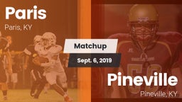 Matchup: Paris vs. Pineville  2019