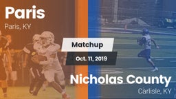 Matchup: Paris vs. Nicholas County  2019