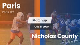 Matchup: Paris vs. Nicholas County  2020