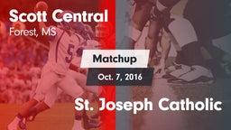 Matchup: Scott Central vs. St. Joseph Catholic 2016