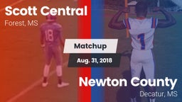 Matchup: Scott Central vs. Newton County  2018