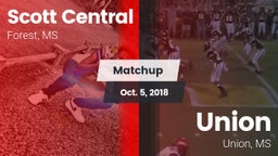 Matchup: Scott Central vs. Union  2018