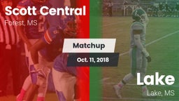 Matchup: Scott Central vs. Lake  2018