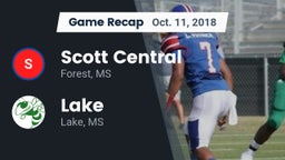 Recap: Scott Central  vs. Lake  2018
