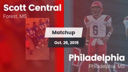 Matchup: Scott Central vs. Philadelphia  2018