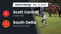Recap: Scott Central  vs. South Delta  2018