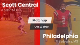 Matchup: Scott Central vs. Philadelphia  2020
