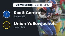 Recap: Scott Central  vs. Union Yellowjackets 2020