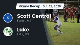 Recap: Scott Central  vs. Lake  2020