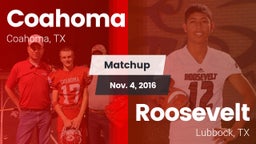 Matchup: Coahoma vs. Roosevelt  2016