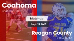 Matchup: Coahoma vs. Reagan County  2017