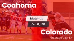Matchup: Coahoma vs. Colorado  2017