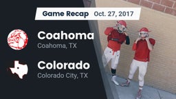 Recap: Coahoma  vs. Colorado  2017