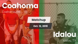 Matchup: Coahoma vs. Idalou  2018