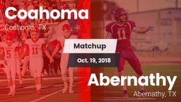 Matchup: Coahoma vs. Abernathy  2018