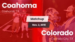 Matchup: Coahoma vs. Colorado  2018