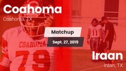 Matchup: Coahoma vs. Iraan  2019