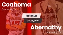 Matchup: Coahoma vs. Abernathy  2019
