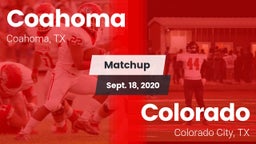 Matchup: Coahoma vs. Colorado  2020