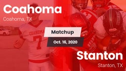 Matchup: Coahoma vs. Stanton  2020