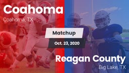 Matchup: Coahoma vs. Reagan County  2020