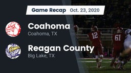 Recap: Coahoma  vs. Reagan County  2020