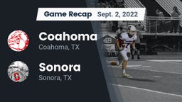 Recap: Coahoma  vs. Sonora  2022