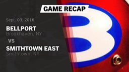 Recap: Bellport  vs. Smithtown East  2016