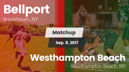 Matchup: Bellport vs. Westhampton Beach  2017