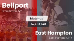 Matchup: Bellport vs. East Hampton  2017