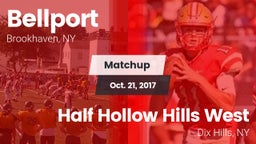 Matchup: Bellport vs. Half Hollow Hills West  2017