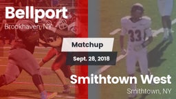 Matchup: Bellport vs. Smithtown West  2018