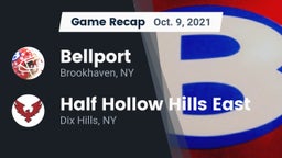 Recap: Bellport  vs. Half Hollow Hills East  2021
