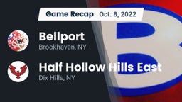Recap: Bellport  vs. Half Hollow Hills East  2022