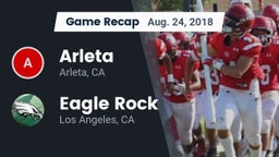 Recap: Arleta  vs. Eagle Rock  2018