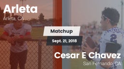 Matchup: Arleta  vs. Cesar E Chavez  2018
