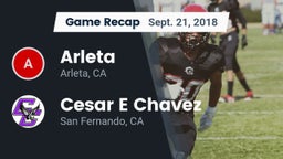 Recap: Arleta  vs. Cesar E Chavez  2018