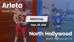 Matchup: Arleta  vs. North Hollywood  2018