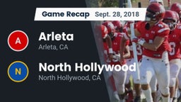 Recap: Arleta  vs. North Hollywood  2018