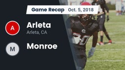 Recap: Arleta  vs. Monroe  2018