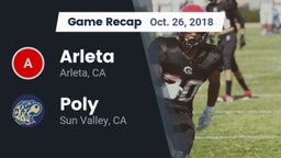 Recap: Arleta  vs. Poly  2018